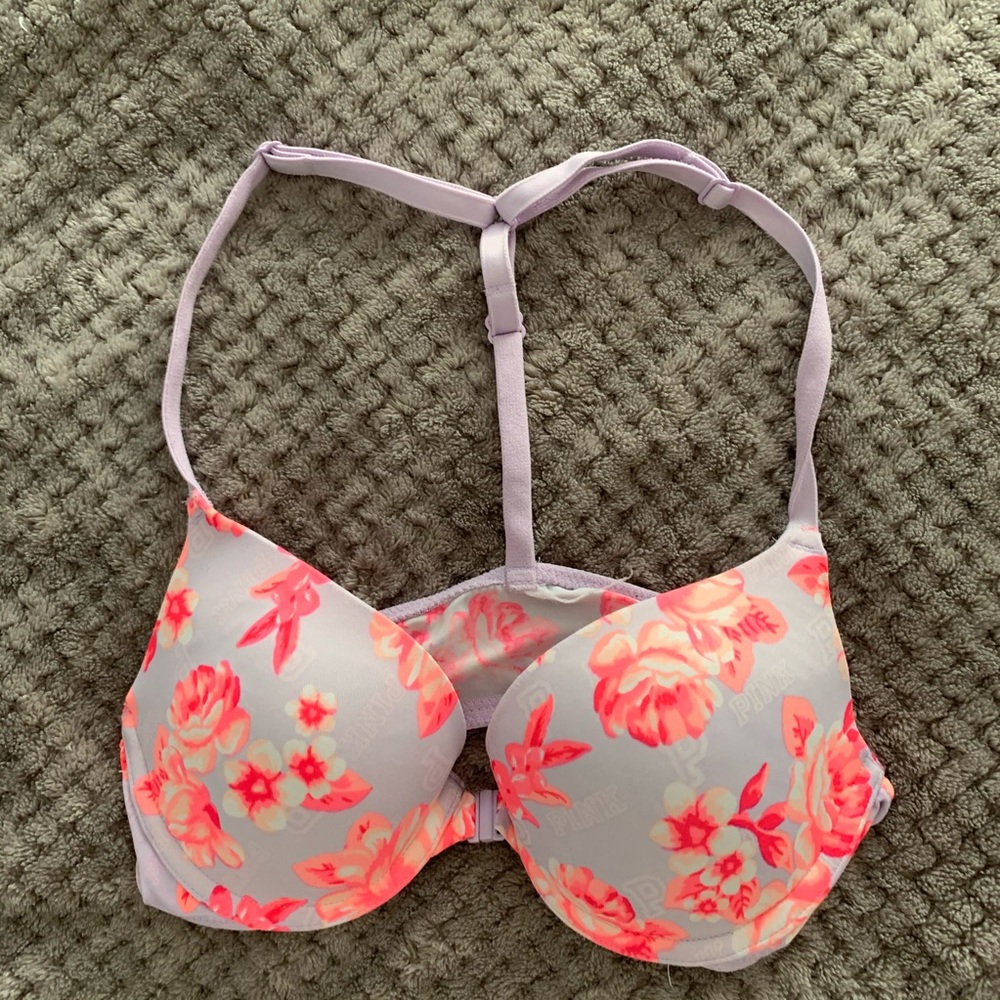Victoria’s Secret pink wear everywhere push up bra